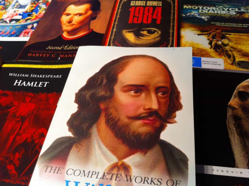 English literature books and study materials for HSC tutoring